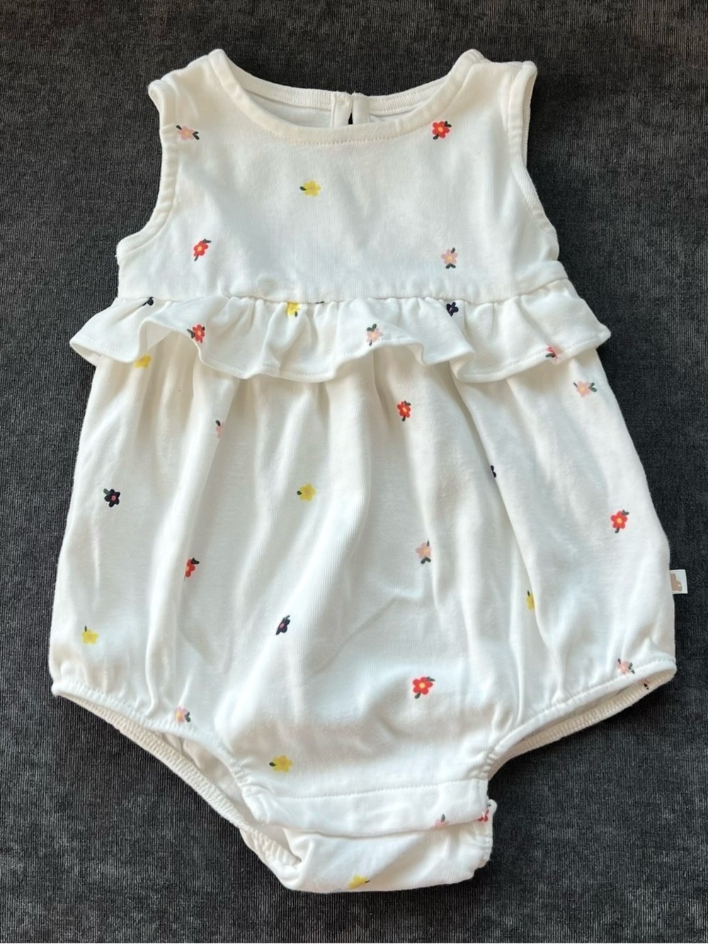 Baby Gap Floral Print Bubble Size 12-18 Months